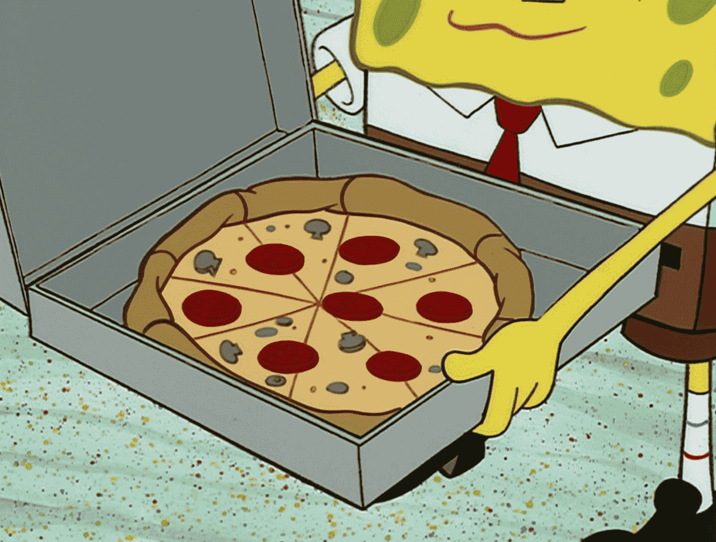 Человек делающий пиццу. КРАСТИ КРАБСБУРГЕР. Krusty Krab pizza. Спанч Боб и Сквидвард пицца. Губка Боб пицца.