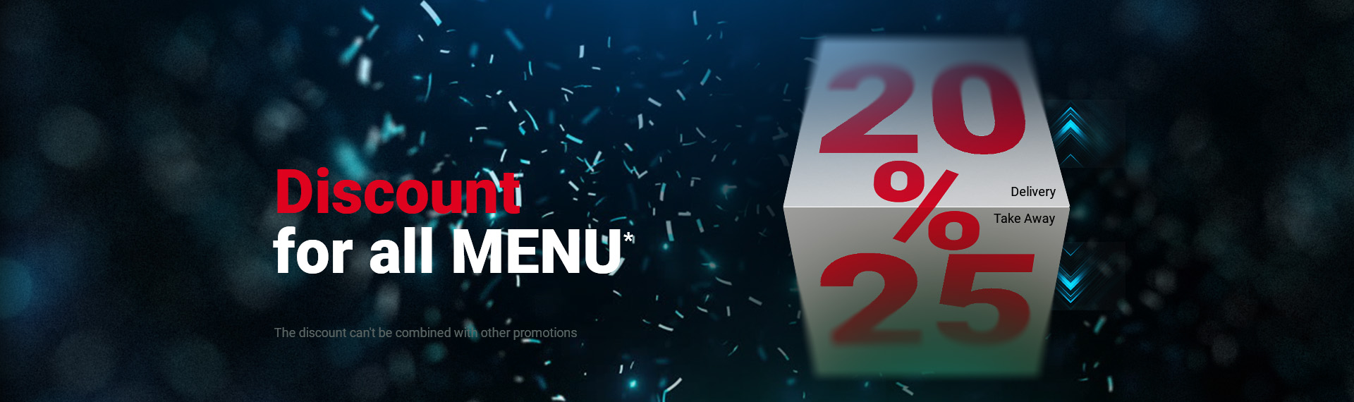 Global discont 20/25%